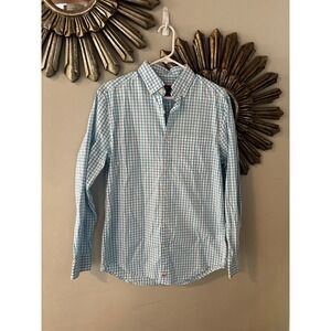 Vineyard Vines Classic Fit Murray Gingham Button Down Shirt Men's Size S
